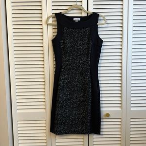 Black Calvin Klein Sleeveless Dress